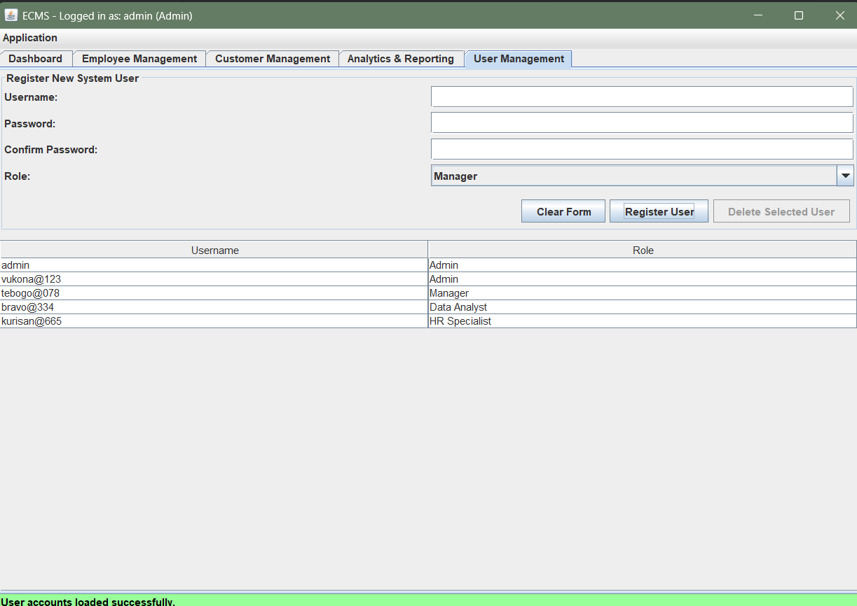 ECMS Screenshot 5