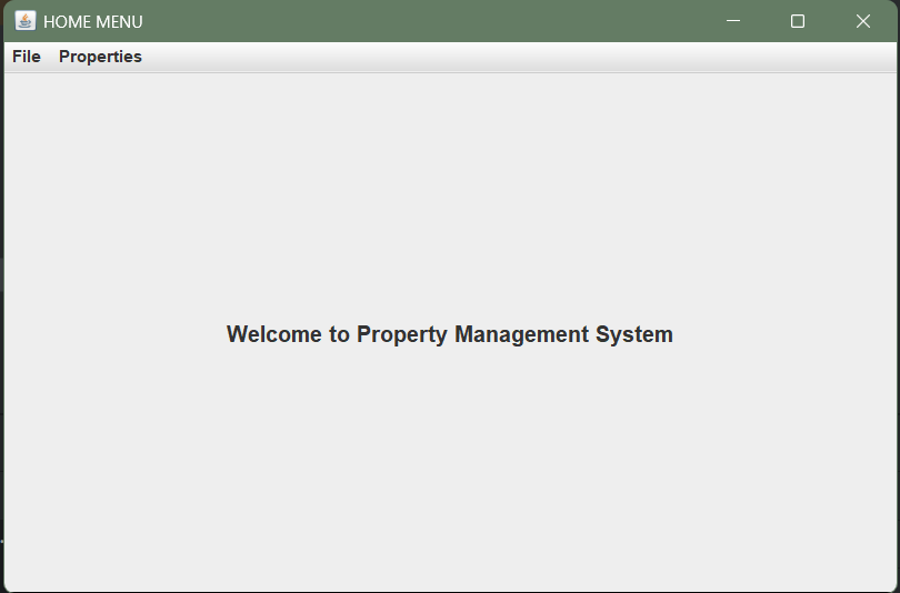 Property Management Screenshot 1