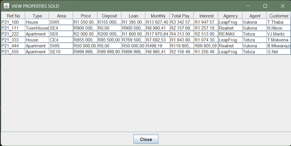Property Management Screenshot 5