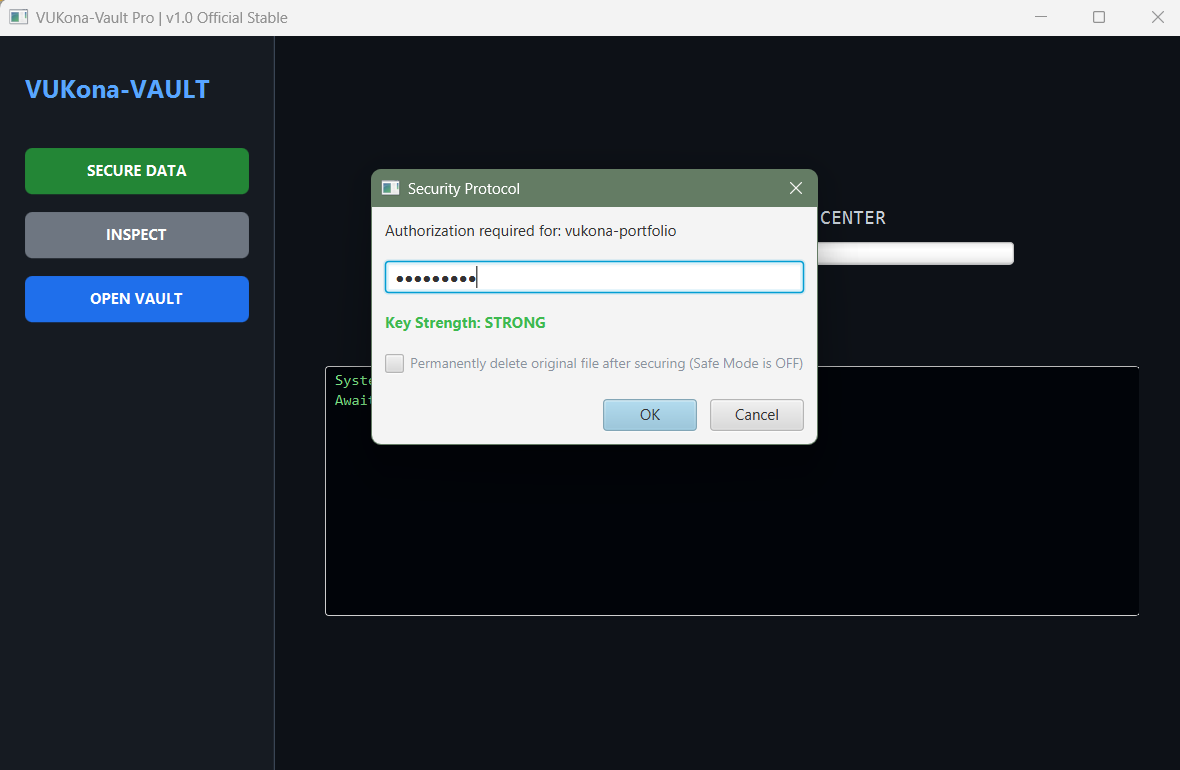 VUKona-Vault Screenshot 4