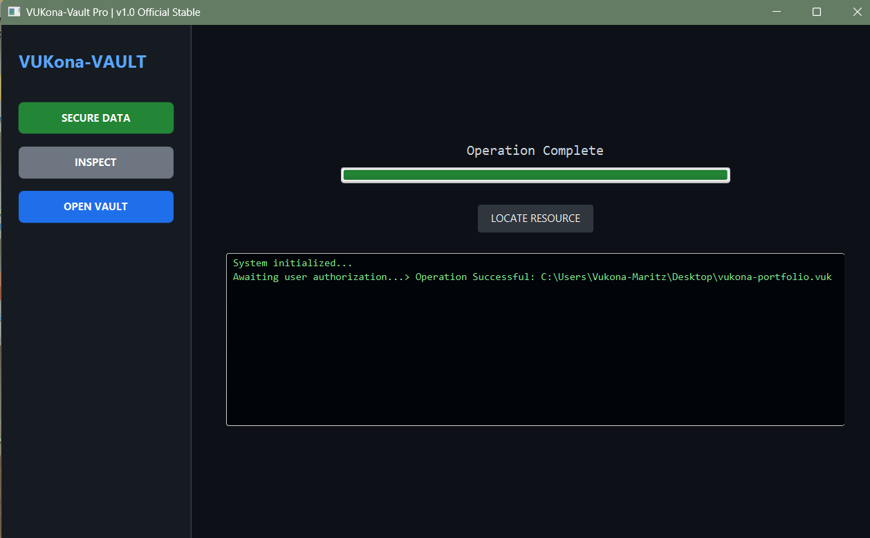 VUKona-Vault Screenshot 5
